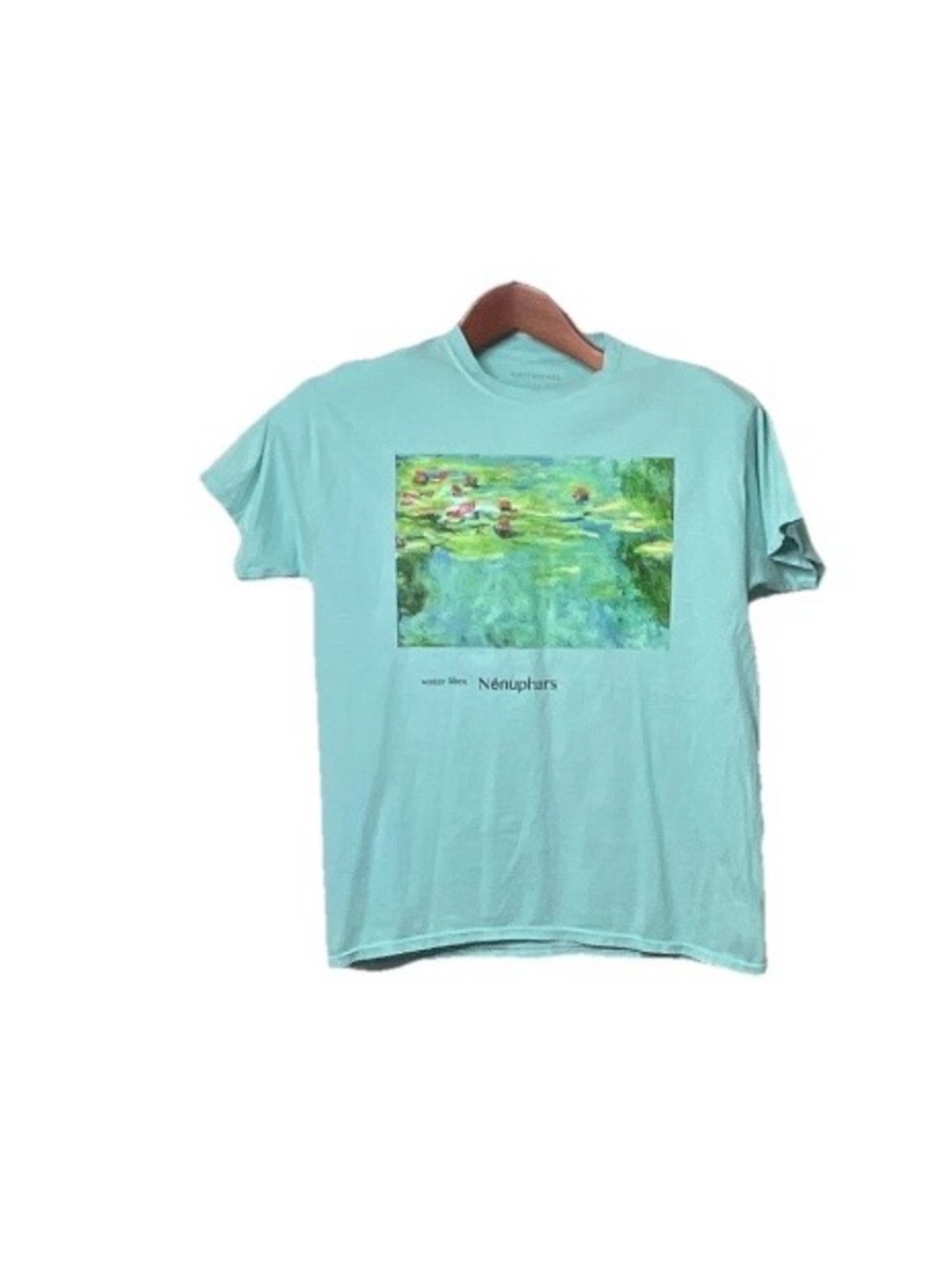 KnitSwell Light Aqua Crewneck Tee